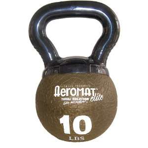  Aeromat 10Lb Mini Kettlebell Medicine Ball Sports 