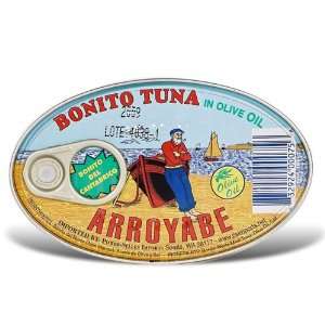 Bonito Tuna in Olive Oil Arroyabe. oval tin  Grocery 