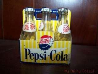 My Merry Dollys Hostess Closet Pepsi Bottle Set 1958  