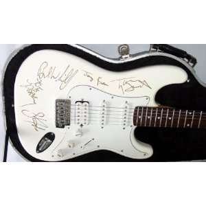  Aerosmith Autographed Full Band Signed Guitar & Case 