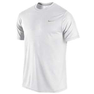  Nike White Foundation Short Sleeve Dri Fit Shirt: Sports 