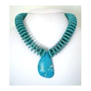  Afghan Turquoise Necklace 