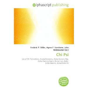  Chi Psi (9786134099653) Books