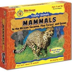    TRACKIN ANIMALS AFRICAN MAMMALS by Wild Goose: Toys & Games