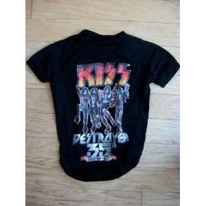  KISS Rock n Retro Dog T Shirt by Top Paw   Size XL: Pet 