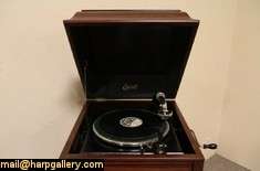 Edison Windup Mahogany Antique 1915 Disc Phonograph  