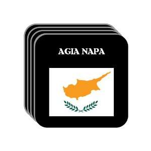  Cyprus   AGIA NAPA Set of 4 Mini Mousepad Coasters 