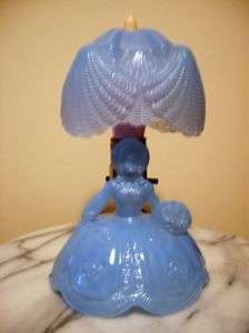 Gone With the Wind Style~SOUTHERN BELLE LAMP ~ Blue  