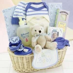  New Arrival Baby Gift Basket   Boy: Office Products