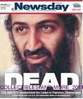Osama Bin Laden DEAD Thermal Long Sleeve Shirt Terrorism Head in 