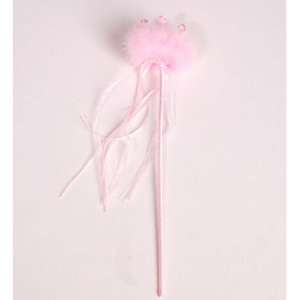    Cutie Collections Girls Pink Diamond Feather Toy Wand Girl: Baby