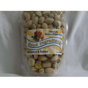 Good Ingredients Roasted Salted California Grown Pistachios  