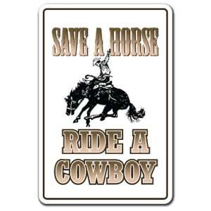   HORSE ~Sign~ cowboy redneck rodeo hick gift Patio, Lawn & Garden