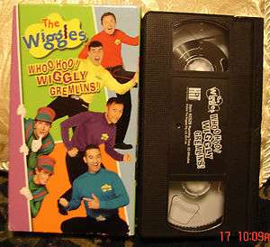 WHOO HOO Wiggly Gremlins The Wiggles Vhs FREE US 1st Class Ship w 