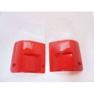   Pick up Truck 1989 1995 Tail Lights Clear   Red Lenses Pair (3 Colour