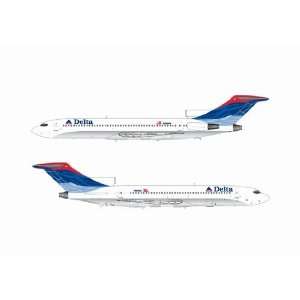   Jet X 200 Delta Airlines B727 200 Model Airplane 