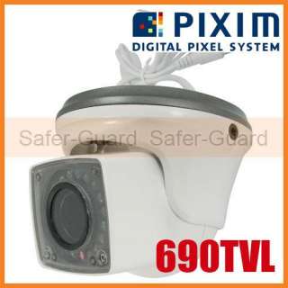 690TVL Ultra WDR Pixim SEAWOLF HD Outdoor CCTV Camera  