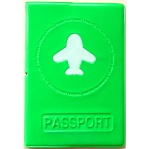 com Airplane Jet Travel Green Happy Flight Passport Cover ~ Travel 