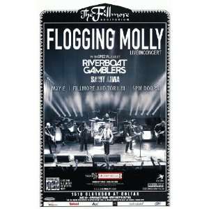 Flogging Molly Concert Poster Handbill Denver CO