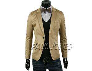 Brand New PJ Stylish Slim Fit Mens Casual Jackets Coats US Size XS/S/M 