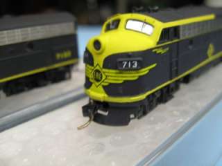 KATO N Scale Custom Painted F7A and F7B Erie # 713A and 7132  