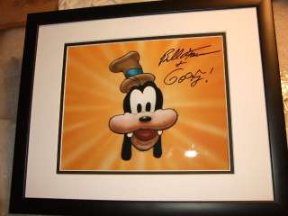 Hand Signed by the Voice Goofy