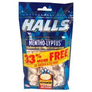   Lyptus Menthol/Cough Suppressant/Oral Anesthetic Drops, Bonus, 40 ct