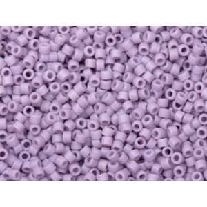    8g Opaque Matte Lilac Delica Seed Beads Arts, Crafts & Sewing