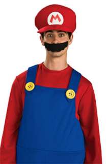 Mario Bros Hat Deluxe Halloween Costume and Accessories  