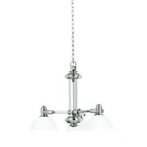   Transitional Three Light Down Lighting Mini Chandelier from the Welle
