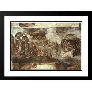  Michelangelo 24x19 Framed and Double Matted The Universal 