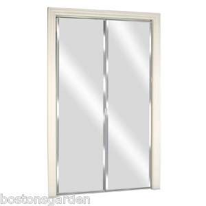 NEW ReliaBilt 24 x 78 1/8 Mirrored Interior Sliding Bedroom Closet 