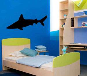 Sea Ocean Great White Shark Wall Decor Vinyl Decal 5ft  