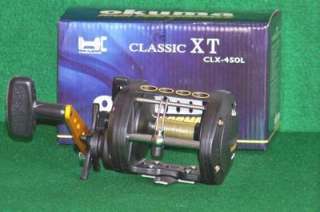 Okuma Classic XT CLX 450L Levelwind Reel New In Box  