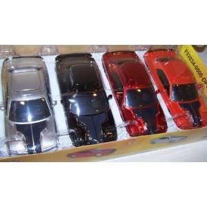  Time Muscle 2008 Dodge Challenger Srt8 Box of 4 Colors: Toys & Games