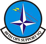 great patch set to have for your 80th Operations Support Squadron, T 