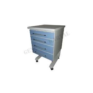  Md / 1  Mobile Clinic Cabinet with 4 Drawers  Dental Lab 