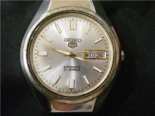 Vintage Seiko 6319 Automatic Winding Mechanical Watch  