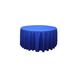  Wholesale wedding Round Polyester 132 Tablecloth   Royal 