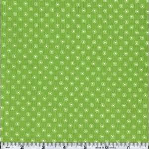   Wide Michael Miller Funky Christmas Brooke Green Fabric By The Yard