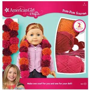 American Girl Crafts Pom Pom Scarf Kit Warm