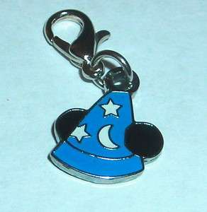 DISNEY MICKEY MOUSE FANTASIA HAT DOUBLE SIDED LOBSTER CLASP BRACELET 