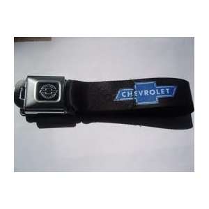   Logo Seat Belt Buckle with Text Print Canvas Webbing: Everything Else