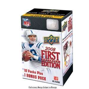  2008 Upper Deck NFL First Edition (36 Packs): Sports 
