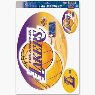 Los Angeles Lakers Car Magnet Set