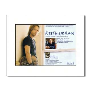 KEITH URBAN   Days Go By   Matted Mini Poster  