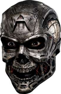 New Scary Halloween Cyborg Robot Terminator Full Mask  