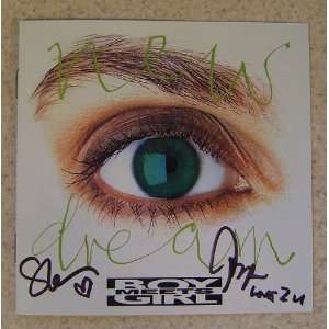  AUTOGRAPHED BOY MEETS GIRL NEW DREAM CD (2004 