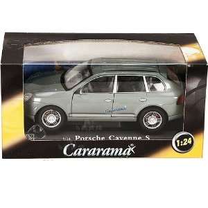  Cararama   Porsche Cayenne S SUV (1:24, Gray): Toys 