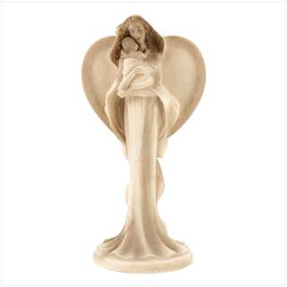 NEW Mother Loving Baby Statue.Mom With Love For Child In Arms Figurine 